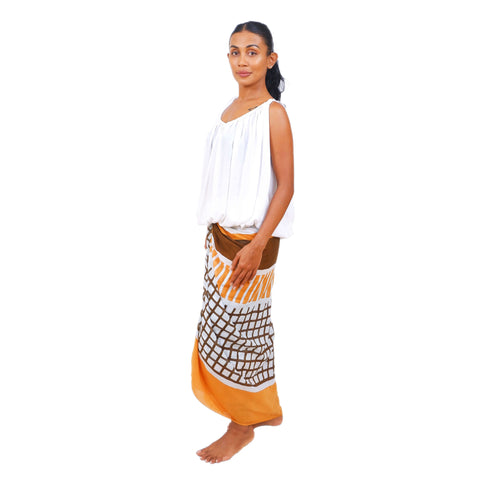 Sarong II Batik Geo Sunrise Edition