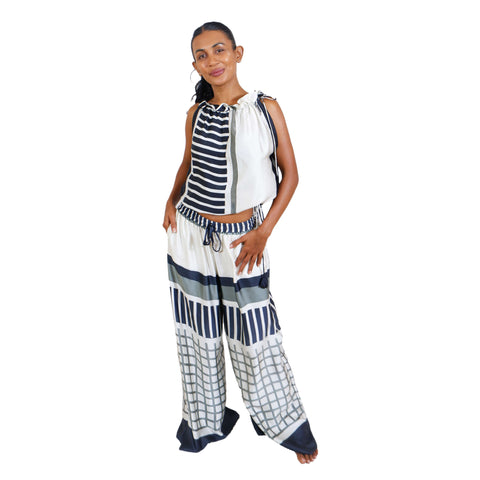 Palazzo Pant II Batik Geo Sunrise Edition