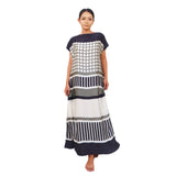 Nikki Skinny Kaftan II Batik Geo Sunrise Edition