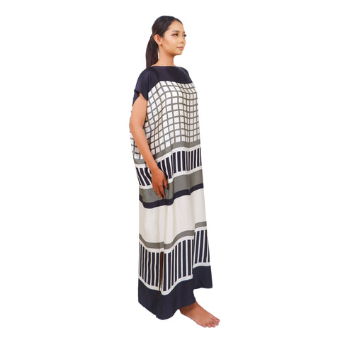 Nikki Skinny Kaftan II Batik Geo Sunrise Edition