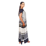 Nikki Skinny Kaftan II Batik Geo Sunrise Edition