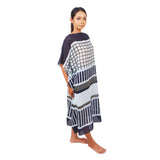 Sarah Kaftan Batik II Geo Sunrise & Solid Stripe Edition