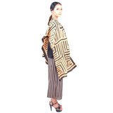 Arrow Batik Long Scarf Silk