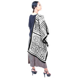 Arrow Batik Long Scarf Silk