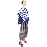 Arrow Batik Long Scarf Silk