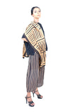 Arrow Batik Long Scarf Silk