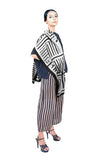 Arrow Batik Long Scarf Silk