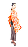 Arrow Batik Long Scarf Silk