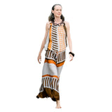 Angela Skirt II Batik Geo Sunrise Edition
