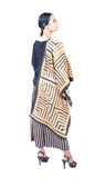 Arrow Batik Long Scarf Silk
