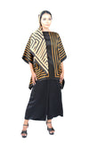 Arrow Batik Long Scarf Silk